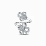 Eucharis-Natural-Diamond-Cocktail-Ring-White-Gold-Front-View