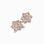 Geranium-Blossom-Natural-Diamond-Cocktail-Ring-Rose-Gold-Front-View