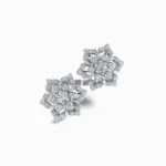 Geranium-Blossom-Natural-Diamond-Cocktail-Ring-White-Gold-Front-View