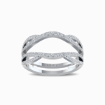 Natural-Diamond-Twist-Guard-Wrap-Ring-White-Gold-Front-View