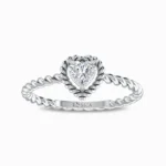 Quince-Promise-Ring-White-Gold-Front-View