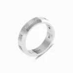 Royal-Brilliance-Men’s-Princess-Cut-Diamond-Band-White-Gold-Side-View