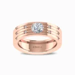Valorous Men's Natural Diamond Ring