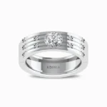 Valorous Men's Natural Diamond Ring