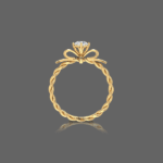 celesia-promise-ring-yellow-gold-front-view