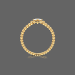clover-promise-ring-yellow-gold-front-view