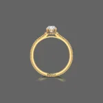 erica-promise-ring-yellow-gold-front-view