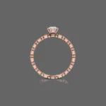 gladiolus-promise-ring-rose-gold-front-view