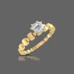 gladiolus-promise-ring-yellow-gold-top-view