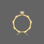 ilex-promise-ring-yellow-gold-front-view
