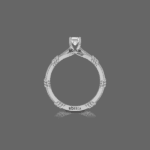 perumian-promise-ring-white-gold-front-view