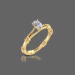 petunia-promise-ring-yellow-gold-top-view