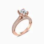 0.80-Carat-Enchanting-Cherub-Natural-Diamond-Engagement-Ring-Rose-Gold-Side-View