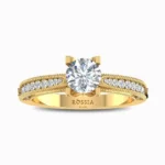 0.80-Carat-Enchanting-Cherub-Natural-Diamond-Engagement-Ring-Yellow-Gold-Front-View