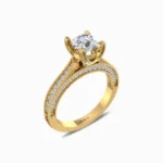 0.80-Carat-Enchanting-Cherub-Natural-Diamond-Engagement-Ring-Yellow-Gold-Side-View