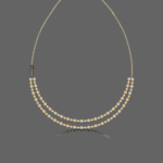 Double Layered Delight Necklace Evening Glamour