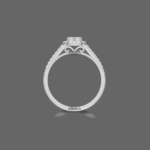 Enchanting Princess Cut Diamond Ring