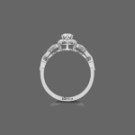 Gleaming Solitaire Ring