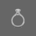 Pellucid Clover Engagement Ring