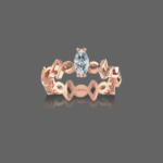 Stunning Marquise Cut Solitaire Ring