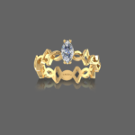Stunning Marquise Cut Solitaire Ring