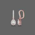 1.50ct Lab Grown Diamond Pear Cut Earrings