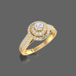 Striking Solitaire Ring