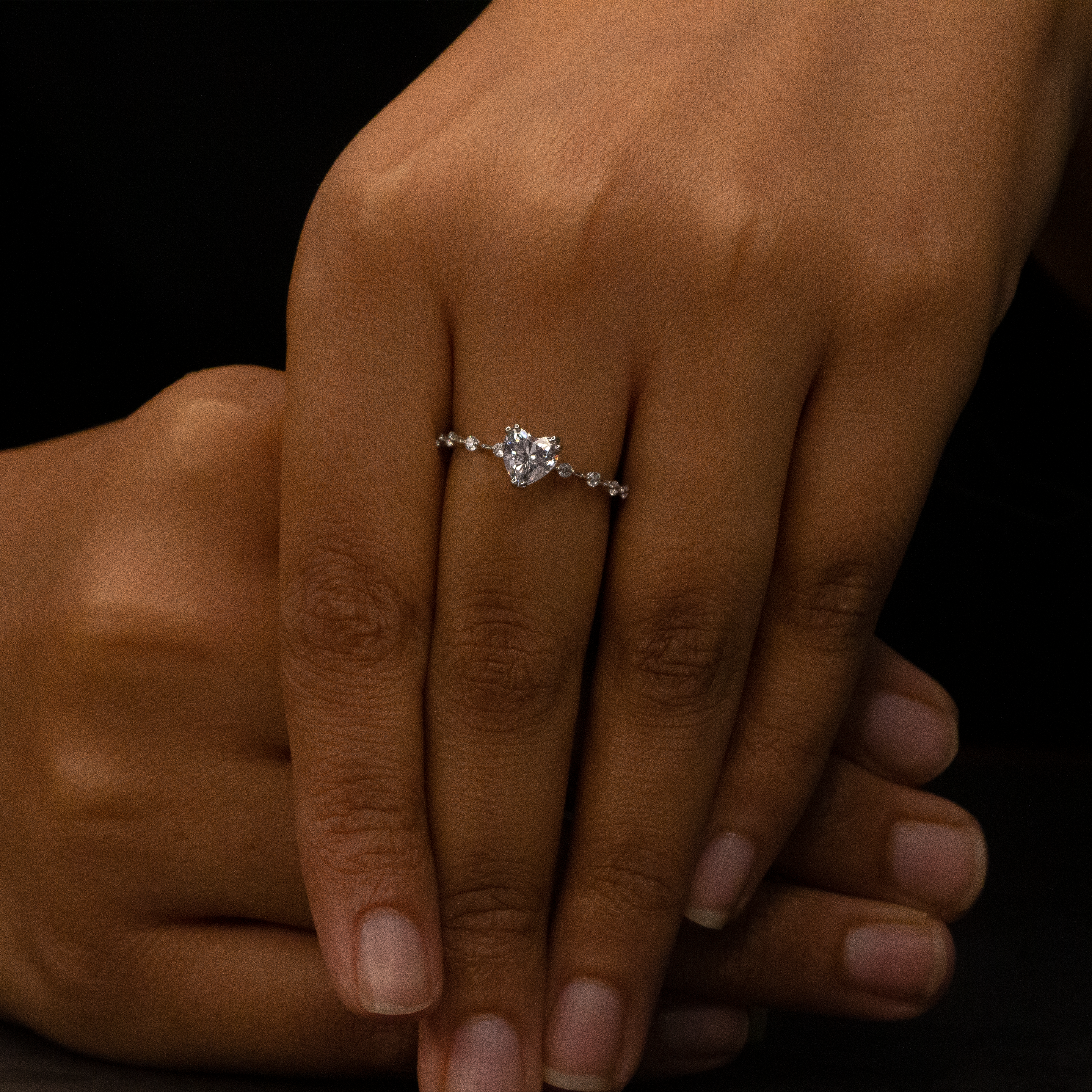 Cristina Quad Solitaire Ring