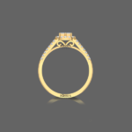 Enchanting Princess Cut Diamond Ring