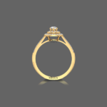 Striking Solitaire Ring