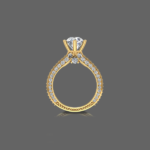 Pellucid Clover Engagement Ring