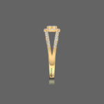 Enchanting Princess Cut Diamond Ring