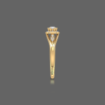 Evergreen Solitaire Ring