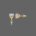 0.75 CT Diamond Solitaire Studs