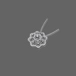 Flower Diamond Women Pendant