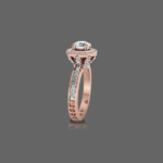 Aurora Blossom Diamond Engagement Ring