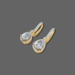 1.50ct Lab Grown Diamond Pear Cut Earrings