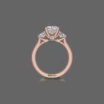 Opulent Mirage Three Stone Ring