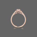 Enchanting Princess Cut Diamond Ring