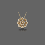 Flower Diamond Women Pendant
