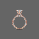 Pellucid Clover Engagement Ring