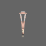 Enchanting Princess Cut Diamond Ring