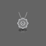 Flower Diamond Women Pendant