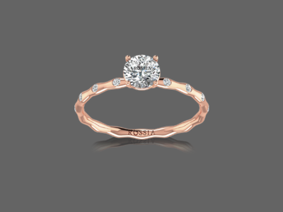 Dainty Chic Miracle Plate Diamond Ring