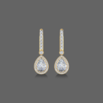 1.50ct Lab Grown Diamond Pear Cut Earrings