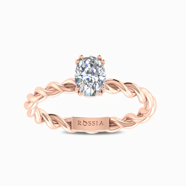 Chic-Oval-Cut-Solitaire-Ring-with-Entwined-Band-Rose-Gold-Front-View Chic-Oval-Cut-Solitaire-Ring-with-Entwined-Band-Rose-Gold-Front-View