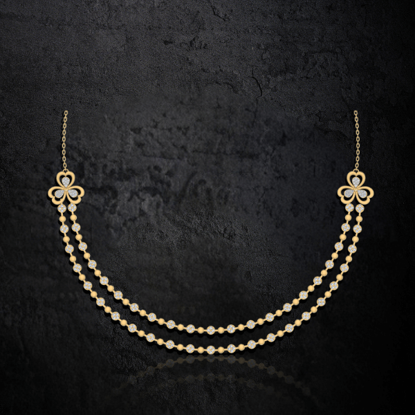 Double-Layered-Delight-Diamond-Necklace