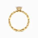 Elegant-Heart-Natural-Diamond-Ring-Yellow-Gold-Basket-View