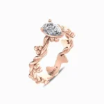 Enchanting-Pear-Cut-Natural-Solitaire-Ring-Rose-Gold-Side-View