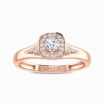Evergreen-Natual-Solitaire-Ring-Rose-Gold-Front-View